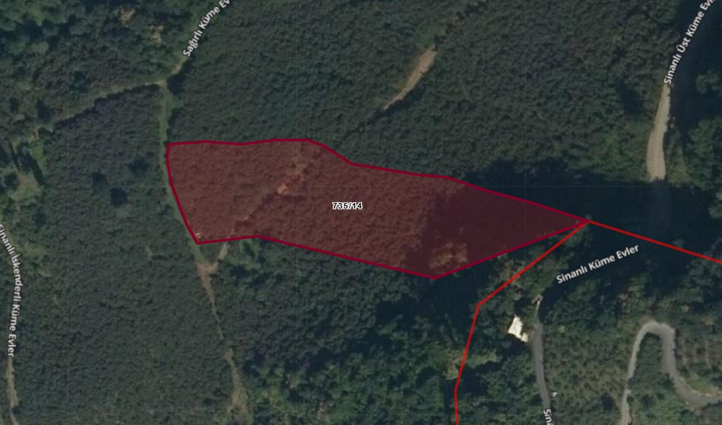 MABEL GAYRİMENKUL/ VAKFIKEBİR SİNANLI MAH 8.500 m2 SATILIK ARSA